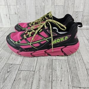 Hoka One One W Challenger ATR  Women's Size 10 Pink Black Hiking Trail Running